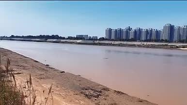 自然景观黄河4K高清实拍视频素材视频的预览图